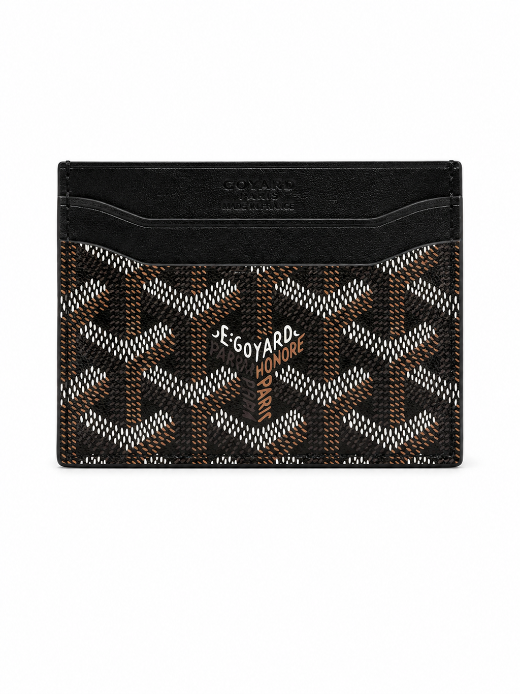 Goyard Saint Black Card Holder