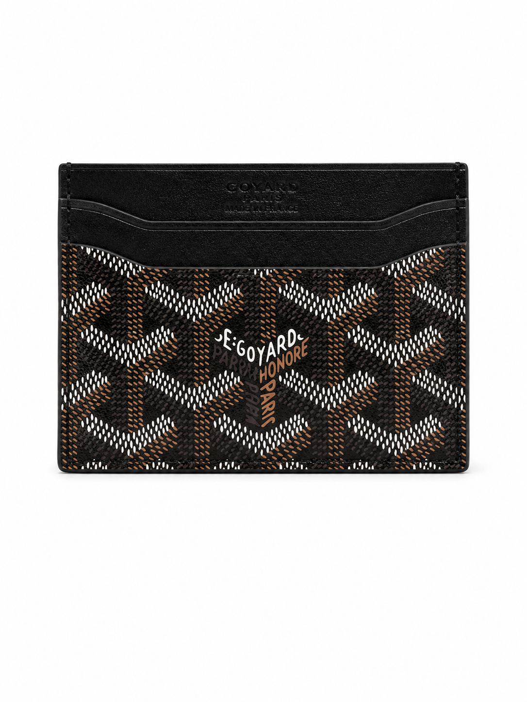 Goyard Saint Black Card Holder