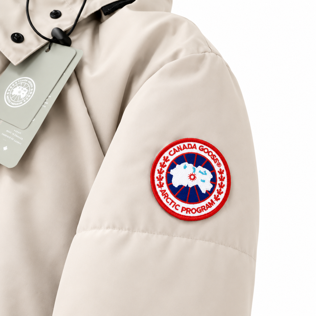 Canada Goose white Chelsea Parka