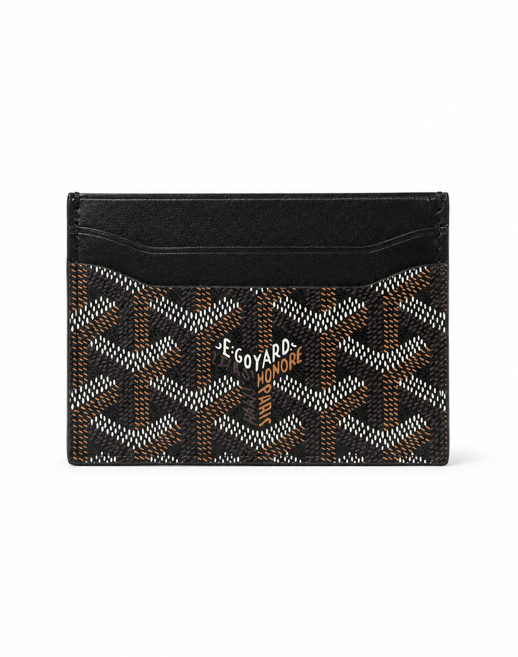 Goyard Saint Black Card Holder