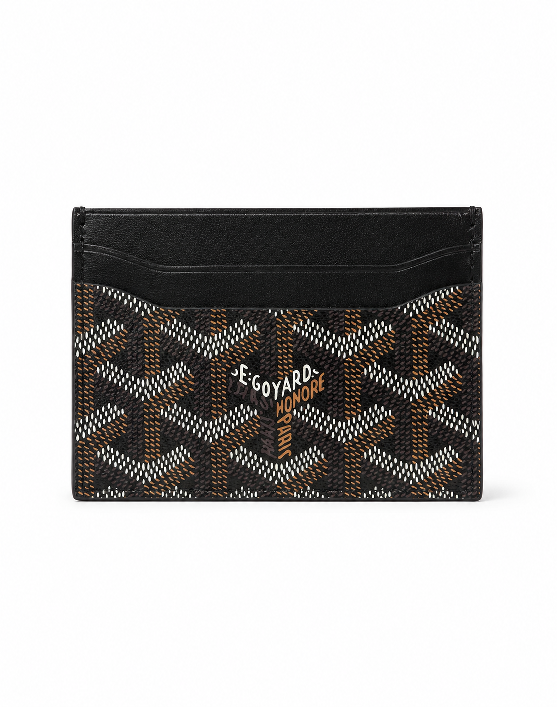 Goyard Saint Black Card Holder