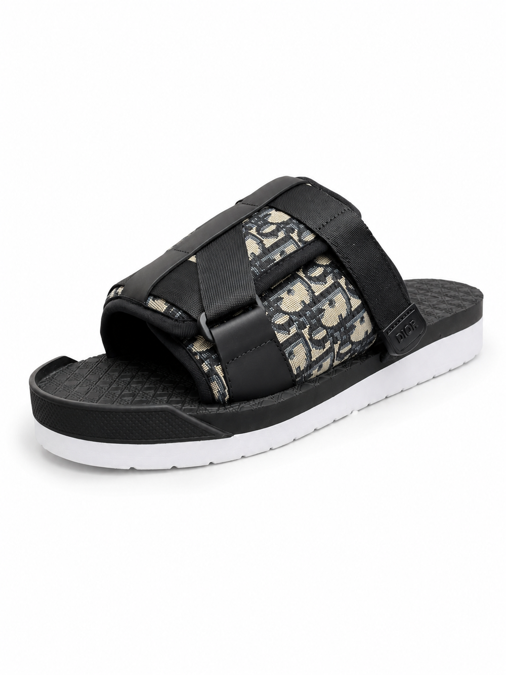 Dior Alpha Sandal Beige Black